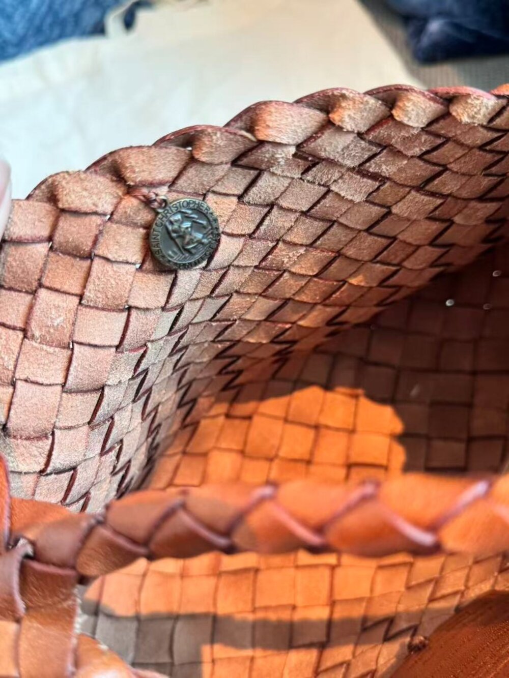 Dragon Diffusion Rosanna Woven Leather Bag - Picture 9 of 10